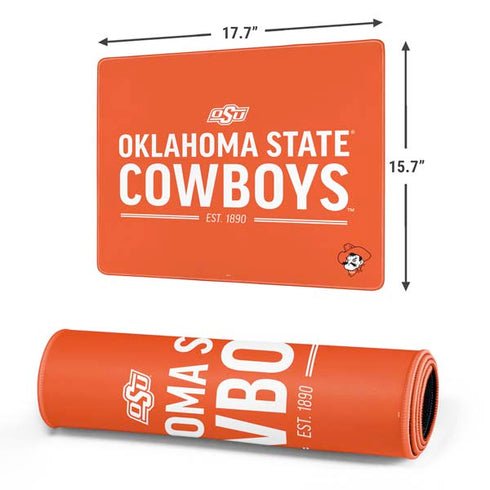 Oklahoma State University OK Cowboys Est 1890 Gaming Mouse Pad