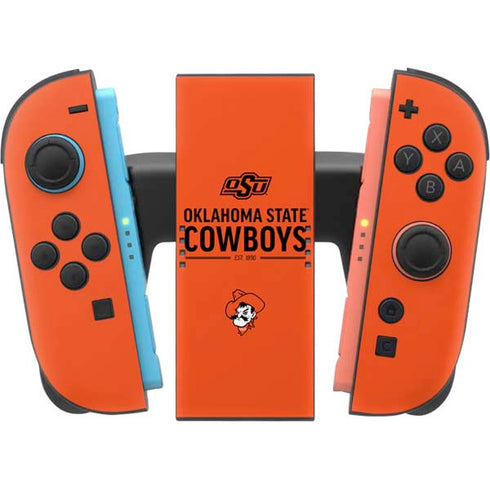 Oklahoma State University OK Cowboys Est 1890 Nintendo Switch 2 (2025) Joy-Con Controller Skin