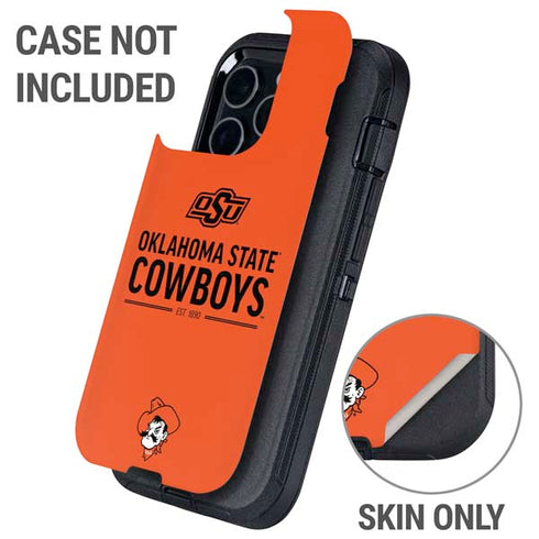 Oklahoma State University OK Cowboys Est 1890 Otterbox Defender iPhone Skin