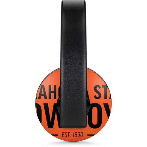 Oklahoma State University OK Cowboys Est 1890 PlayStation 4 Gold Wireless Headset Skin