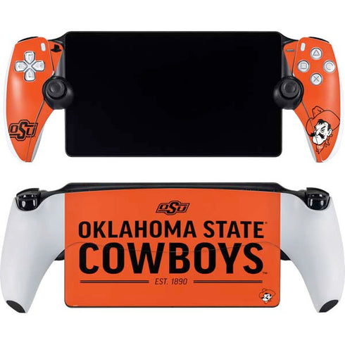 Oklahoma State University OK Cowboys Est 1890 PlayStation Portal Remote Player Skin