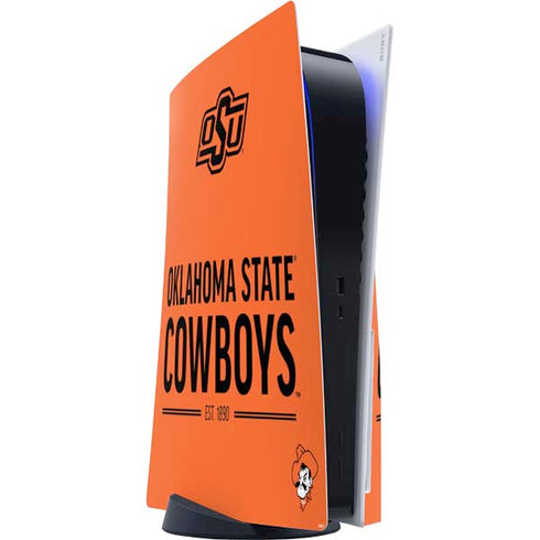 Oklahoma State University OK Cowboys Est 1890 PlayStation PS5 Skins