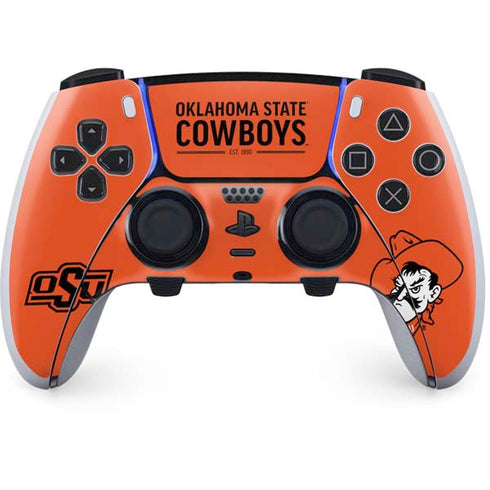 Oklahoma State University OK Cowboys Est 1890 PS5 DualSense Edge Pro Controller Skin