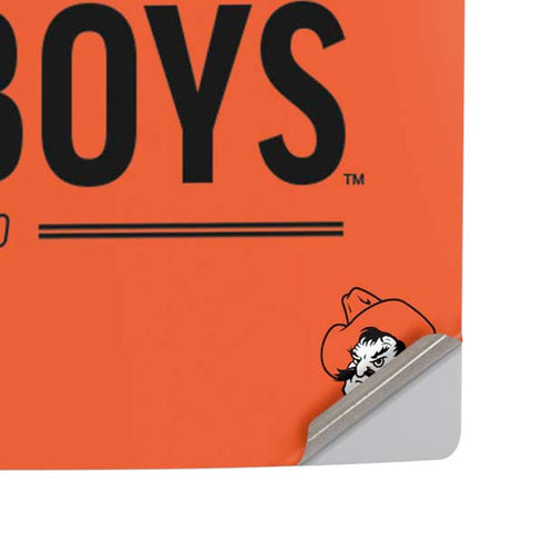 Oklahoma State University OK Cowboys Est 1890 PS5 Pro Disk Console Skin