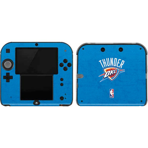 NBA OKC Thunder Distressed Nintendo 2DS Skin