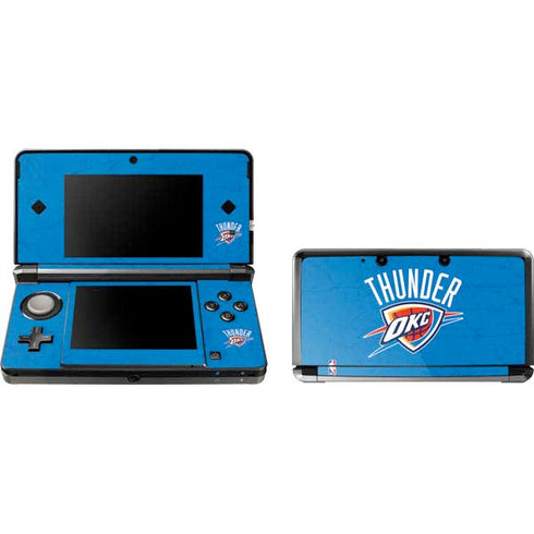 NBA OKC Thunder Distressed 3DS (2011) Skin