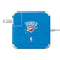 NBA OKC Thunder Distressed 85W Power Adapter (15 and 17 inch MacBook Pro Charger) Skin