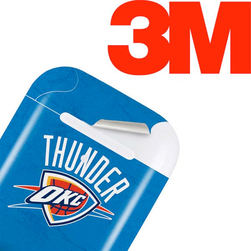 NBA OKC Thunder Distressed Apple AirPods 2 Skin