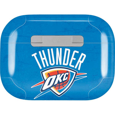 NBA OKC Thunder Distressed AirPods Skins
