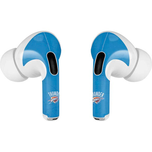 NBA OKC Thunder Distressed Apple AirPods Pro Skin
