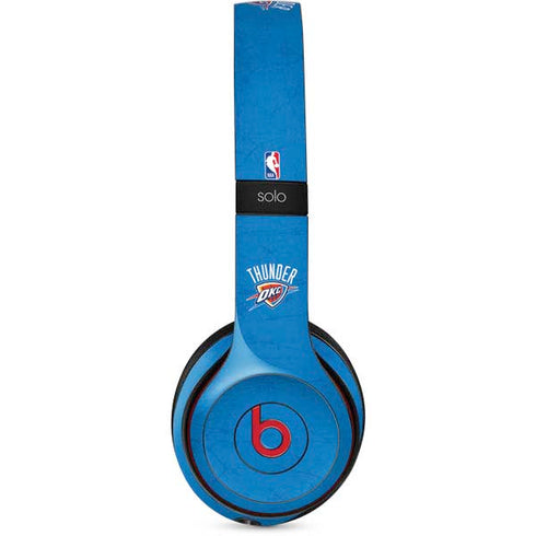 NBA OKC Thunder Distressed Beats Solo 3 Wireless Skin