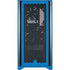 NBA OKC Thunder Distressed Corsair 4000D Tempered Glass Mid-Tower ATX Case Skin
