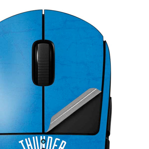 NBA OKC Thunder Distressed G Pro Wireless Gaming Mouse Skin