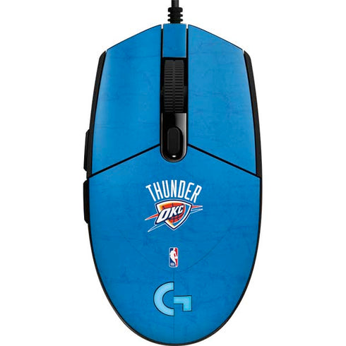 NBA OKC Thunder Distressed G203 Prodigy RGB Wired Gaming Mouse Skin