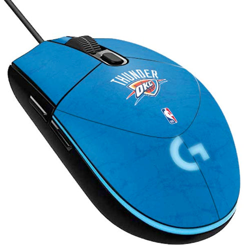 NBA OKC Thunder Distressed G203 Prodigy RGB Wired Gaming Mouse Skin