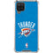 NBA OKC Thunder Distressed Galaxy A12 Clear Case