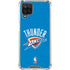 NBA OKC Thunder Distressed Galaxy A12 Clear Case