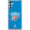 NBA OKC Thunder Distressed Galaxy A14 5G Clear Case
