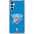 NBA OKC Thunder Distressed Galaxy A14 5G Clear Case