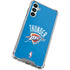 NBA OKC Thunder Distressed Galaxy A14 5G Clear Case