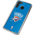 NBA OKC Thunder Distressed Galaxy A21 Clear Case