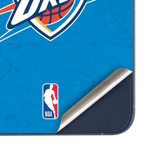 NBA OKC Thunder Distressed Galaxy A55 5G Skin