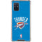 NBA OKC Thunder Distressed Galaxy A71 5G Clear Case