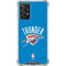 NBA OKC Thunder Distressed Galaxy A72 5G Clear Case