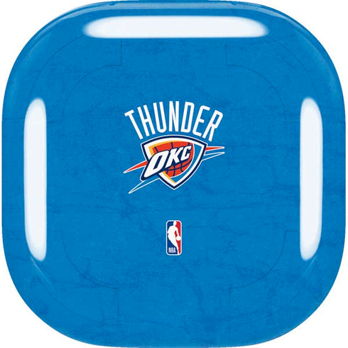 NBA OKC Thunder Distressed Galaxy Buds Live Skin
