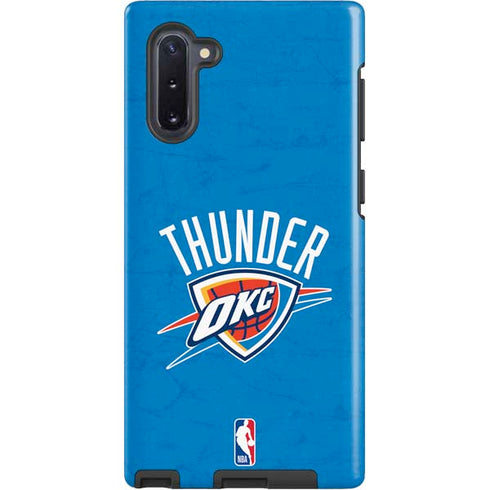NBA OKC Thunder Distressed Galaxy Note 10 Pro Case