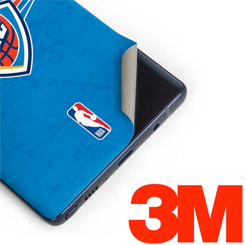 NBA OKC Thunder Distressed Galaxy Note 9 Skin