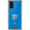 NBA OKC Thunder Distressed Galaxy Note20 5G Clear Case