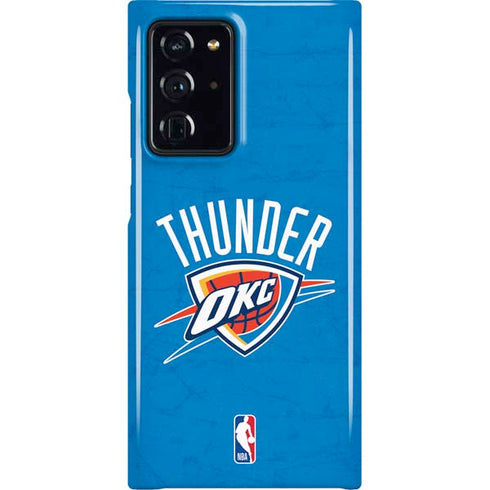 NBA OKC Thunder Distressed Galaxy Note20 Ultra 5G Lite Case