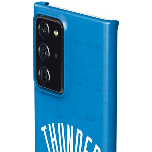 NBA OKC Thunder Distressed Galaxy Note20 Ultra 5G Lite Case