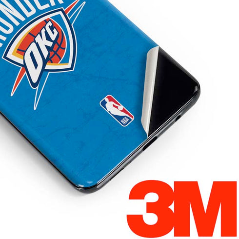 NBA OKC Thunder Distressed Galaxy S10e Skin