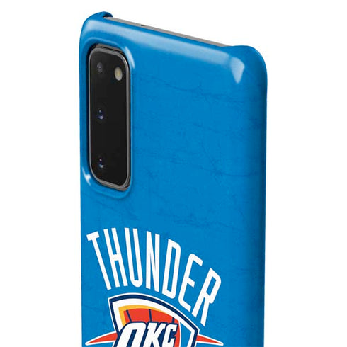 NBA OKC Thunder Distressed Galaxy S20 Lite Case