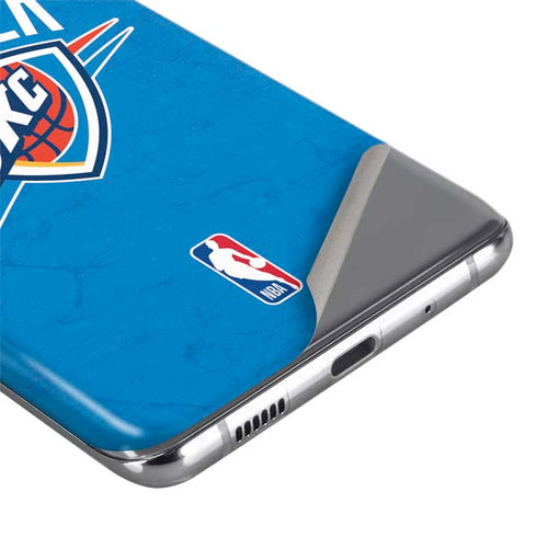 NBA OKC Thunder Distressed Galaxy S20 Skin