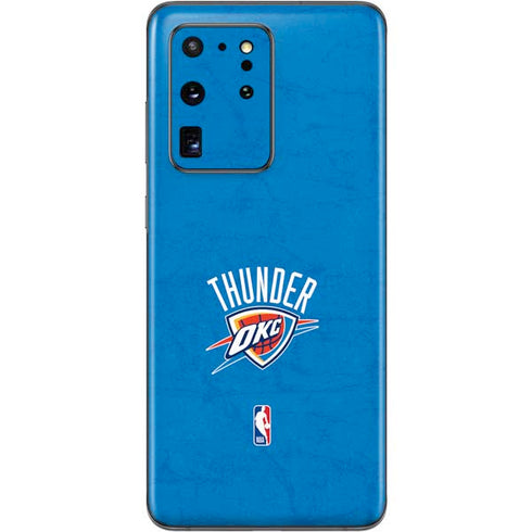 NBA OKC Thunder Distressed Galaxy S20 Ultra 5G Skin