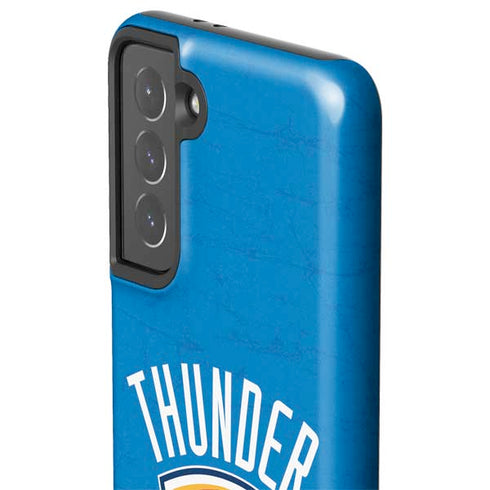 NBA OKC Thunder Distressed Galaxy S21 5G Pro Case