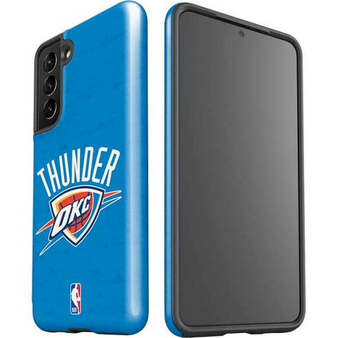 NBA OKC Thunder Distressed Galaxy S21 5G Pro Case
