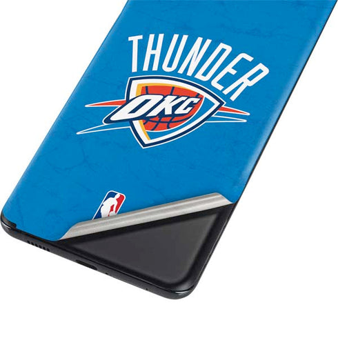 NBA OKC Thunder Distressed Galaxy S21 5G Skin