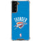 NBA OKC Thunder Distressed Galaxy S21 FE Clear Case