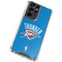 NBA OKC Thunder Distressed Galaxy S21 Ultra 5G Clear Case