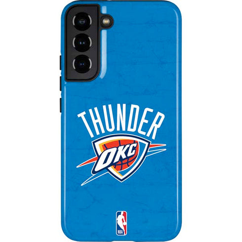 NBA OKC Thunder Distressed Galaxy S22 Plus Pro Case