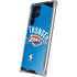 NBA OKC Thunder Distressed Galaxy S22 Ultra Clear Case