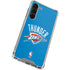NBA OKC Thunder Distressed Galaxy S23 FE Clear Case