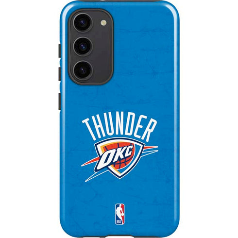 NBA OKC Thunder Distressed Galaxy S23 Plus Pro Case