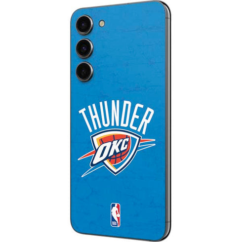 NBA OKC Thunder Distressed Galaxy S23 Plus Skin