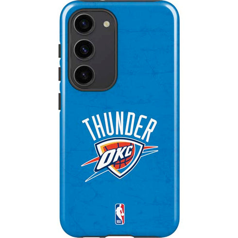 NBA OKC Thunder Distressed Galaxy S23 Pro Case