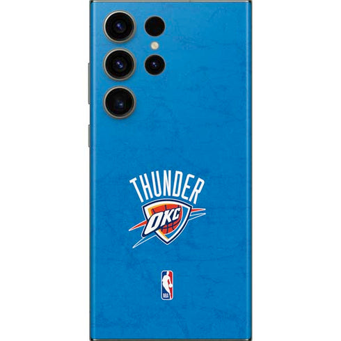NBA OKC Thunder Distressed Galaxy Skins